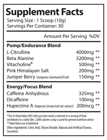 Alpha Supps Pre-Workout Supplement for Ultimate Energy and Performance
