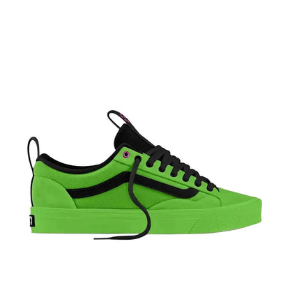 Vans 'Skate Old Skool 36+' Shoes - Acid Airbrush Black/Green Gecko