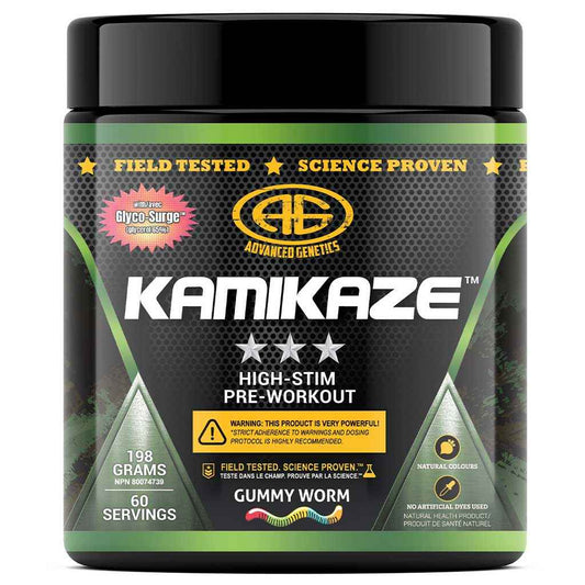 Advanced Genetics KAMIKAZE (Pre-Workout), 60 Servings