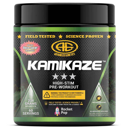 Advanced Genetics KAMIKAZE (Pre-Workout), 60 Servings