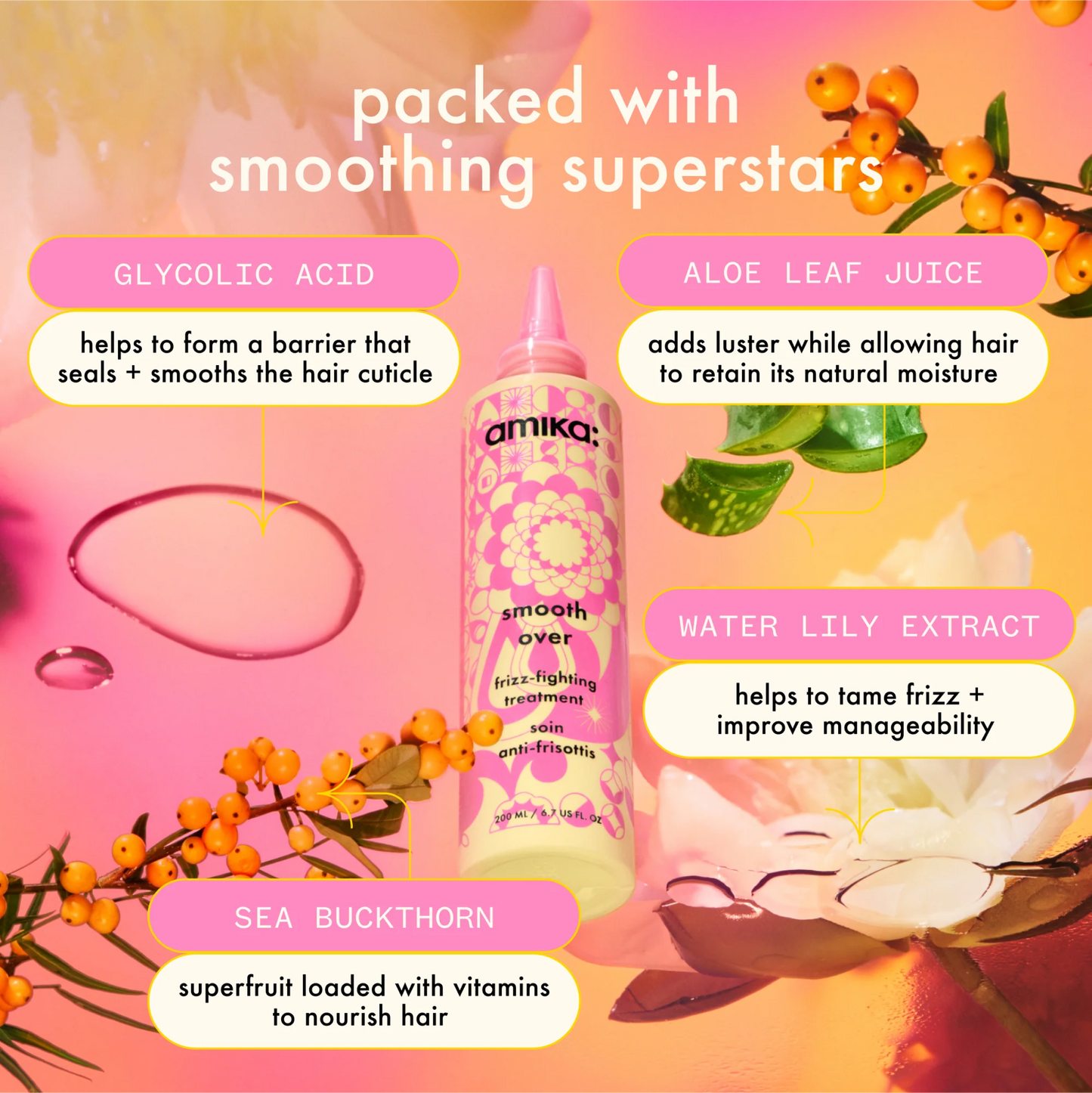 Amika Smooth Over Frizz-Fighting Treatment Hair Mask