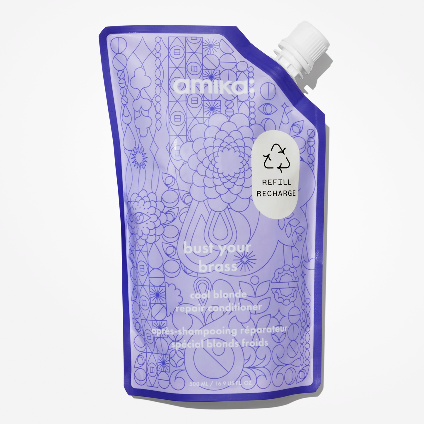 Amika Bust Your Brass Cool Blonde Strength Repair Conditioner