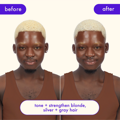 Amika Bust Your Brass Cool Blonde Strength Repair Conditioner