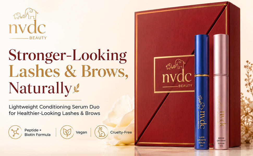 Premium Organic Lash & Brow Natural Conditioning Serum Set