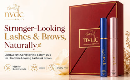 Premium Organic Lash & Brow Natural Conditioning Serum Set