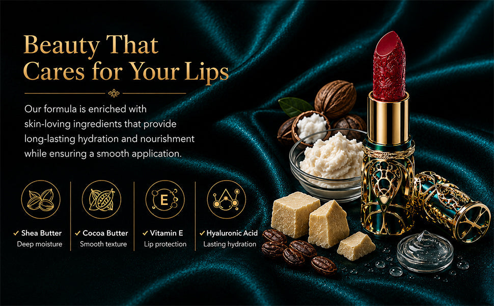 Soft Mist Satin Lipstick Set – 5 in1  Bold Shades