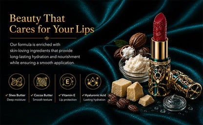 Soft Mist Satin Lipstick Set – 5 in1  Bold Shades