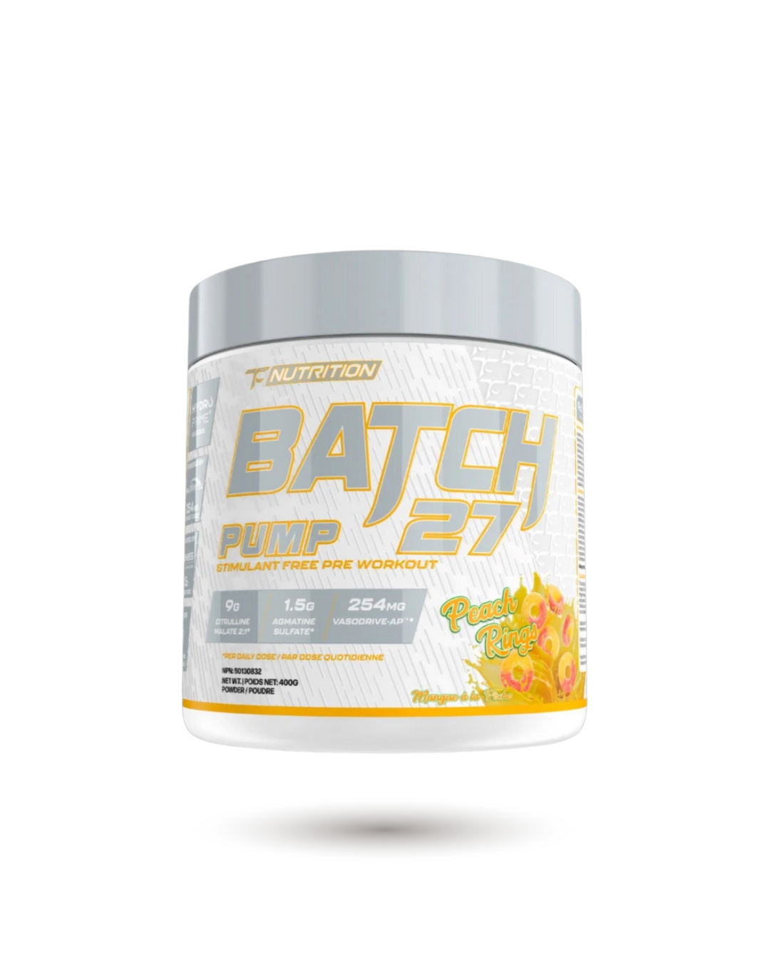 TC Nutrition Batch 27 Pump Stim Free Pre-Workout