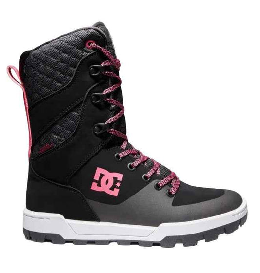 DC Shoes 'Nadene' Snow Boots - Black/White/Crazy Pink (Women’s)