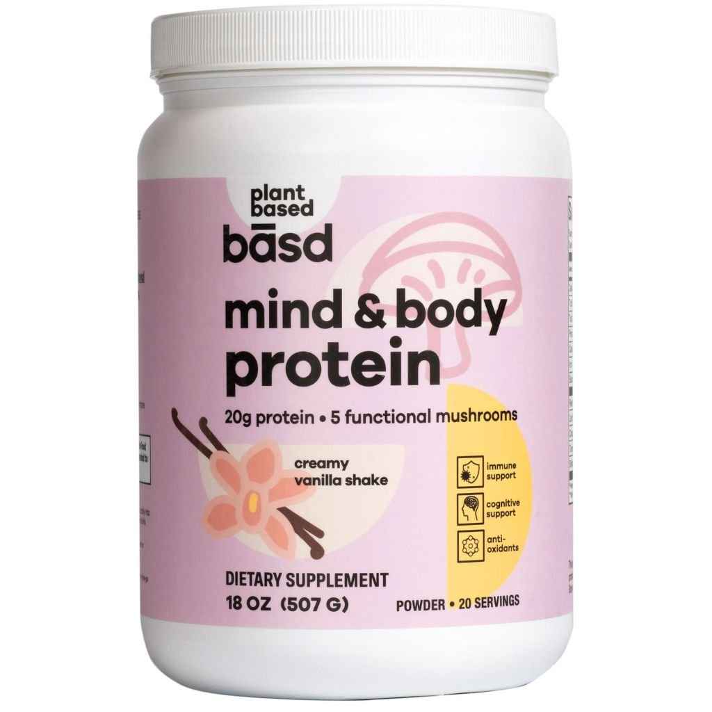 BASD MIND & BODY PLANT-BASED PROTEIN, 20 Servings
