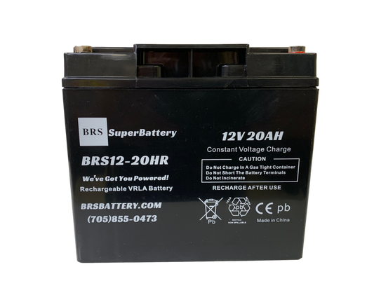 BRS12-20HR – 12V 20Ah Battery