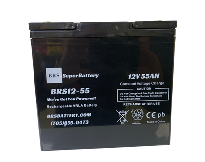 BRS12-55 – 12V 55Ah Battery