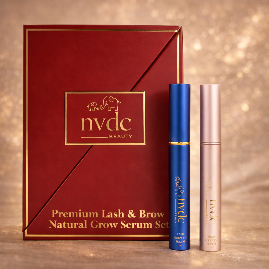Premium Organic Lash & Brow Natural Conditioning Serum Set