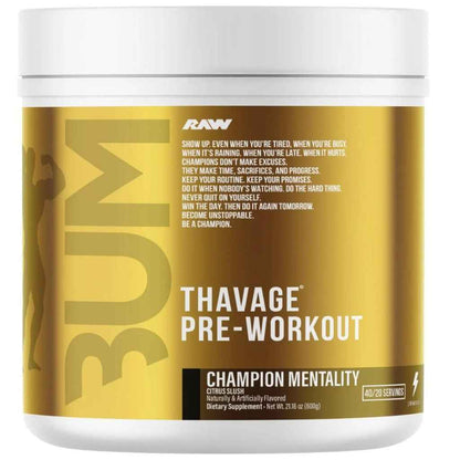 CBUM THAVAGE PRE-WORKOUT, 40 Servings