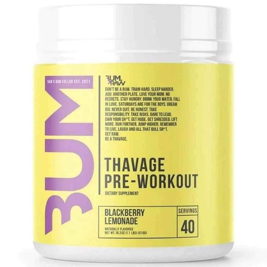 CBUM THAVAGE PRE-WORKOUT, 40 Servings