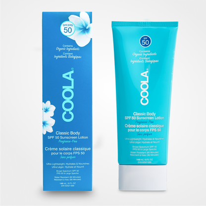 COOLA Classic Body SPF 50 Fragrance Free Lotion