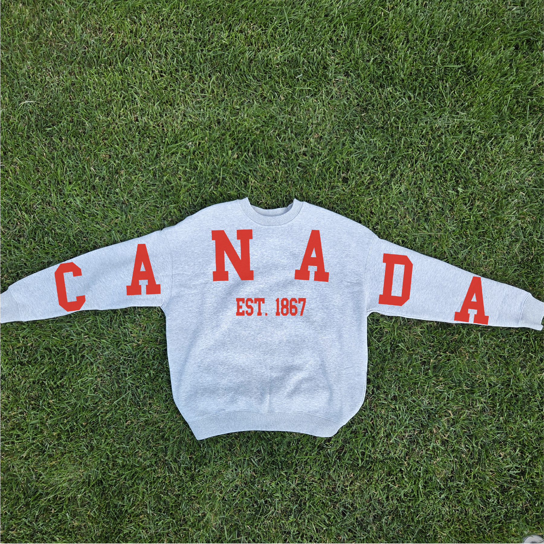 Canada Back Unisex Crewneck