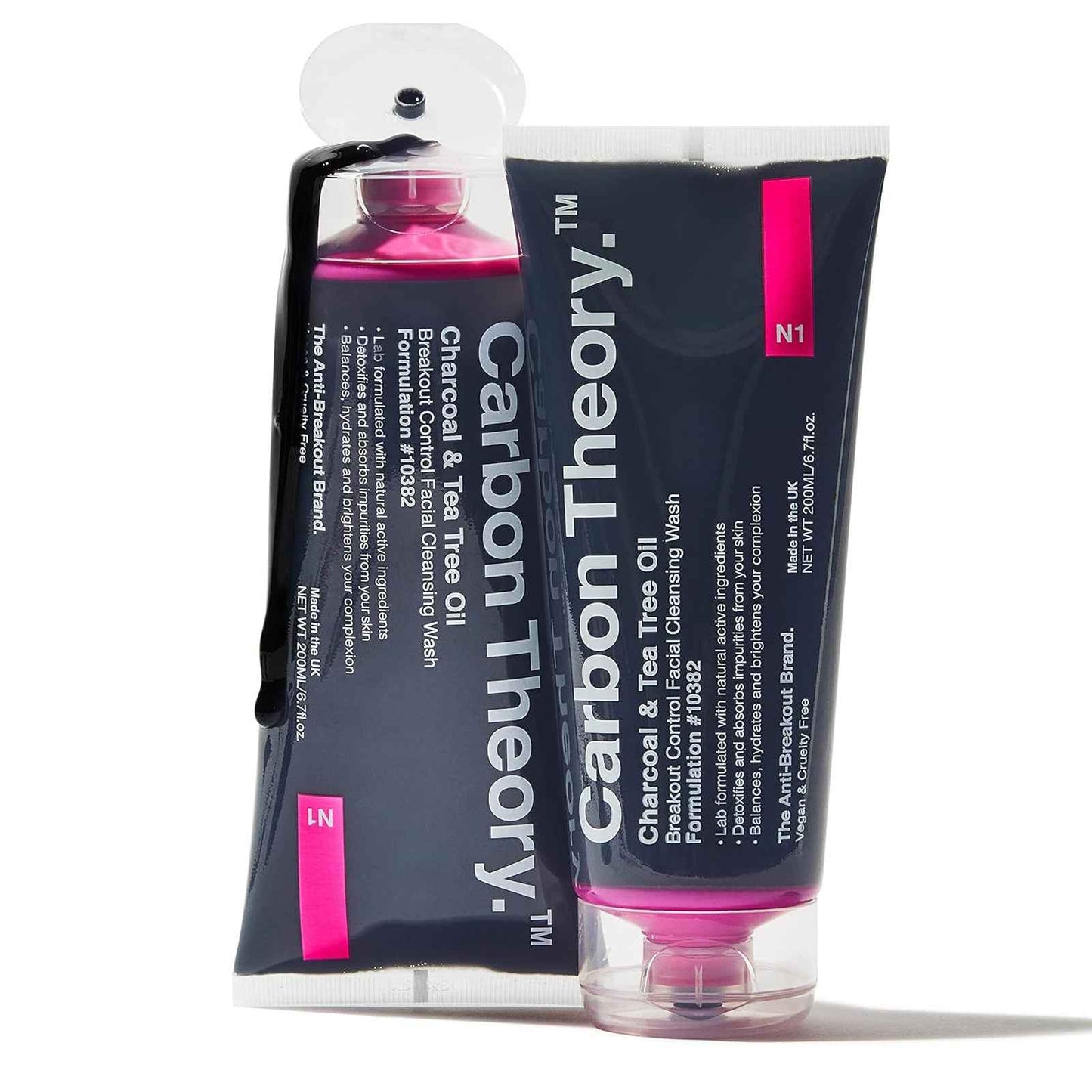 Breakout Control Cleansing Facial Wash Charcoal & Tea Tree Oil (200 ml)