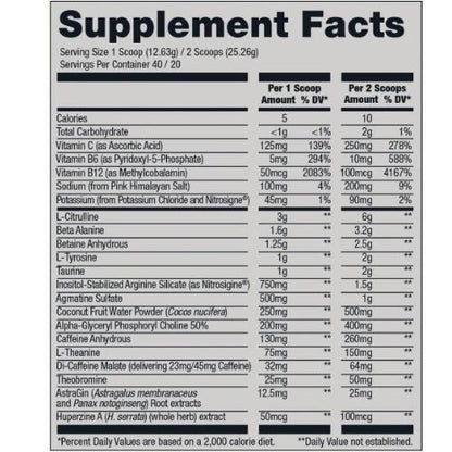 CBUM THAVAGE PRE-WORKOUT, 40 Servings