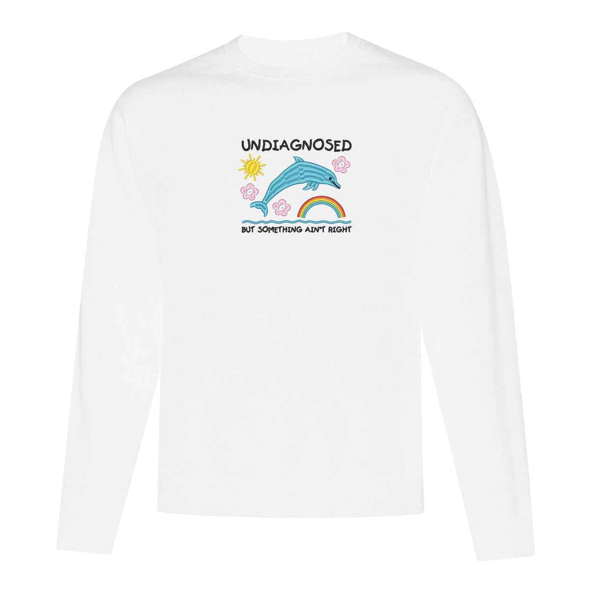 Crewneck "Undiagnosed" brodé