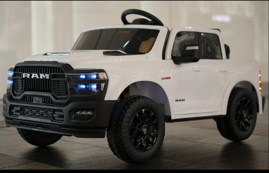 2026 Dodge Ram Kids Ride On Car 24V 2 Seater with Remote Control