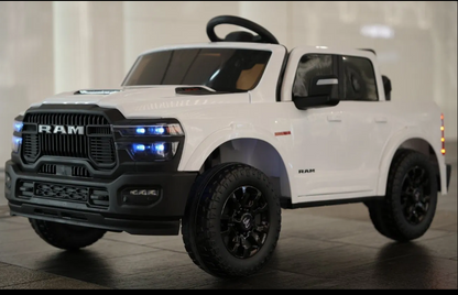 2026 Dodge Ram Kids Ride On Car 24V 2 Seater with Remote Control