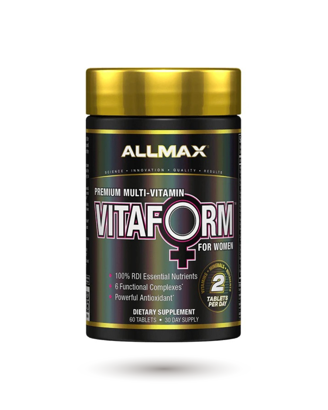 ALLMAX Vitaform Multivitamin Women for Optimal Health and Wellness