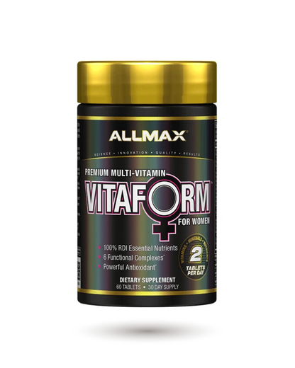 ALLMAX Vitaform Multivitamin Women for Optimal Health and Wellness