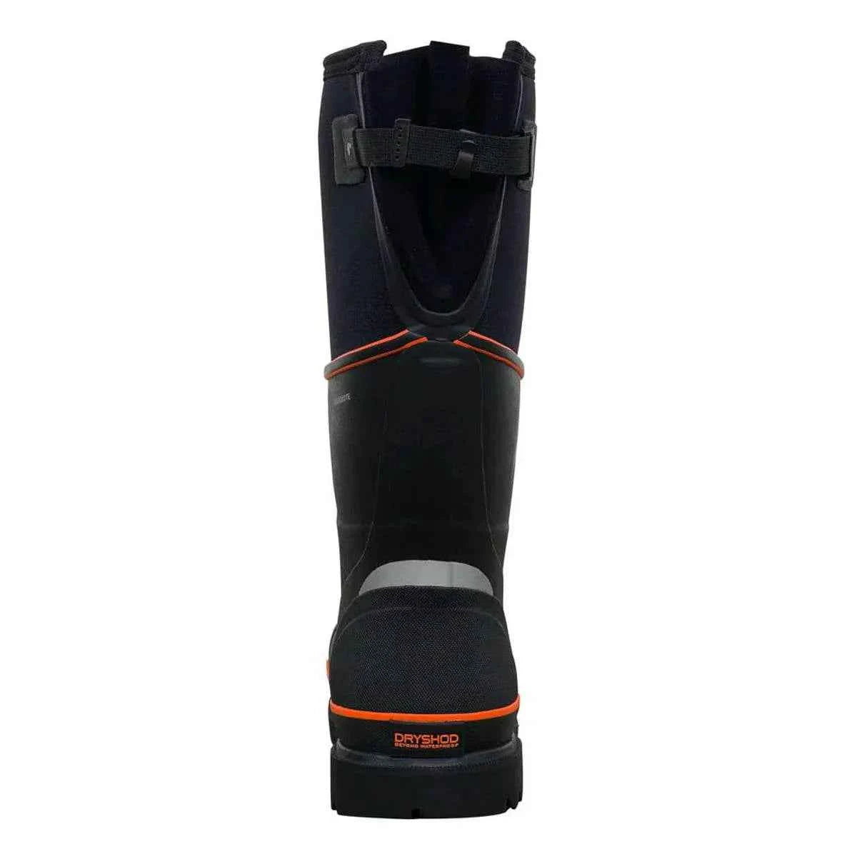 Dryshod Unisex Steel-Toe Max Gusset CSA High Black/Orange