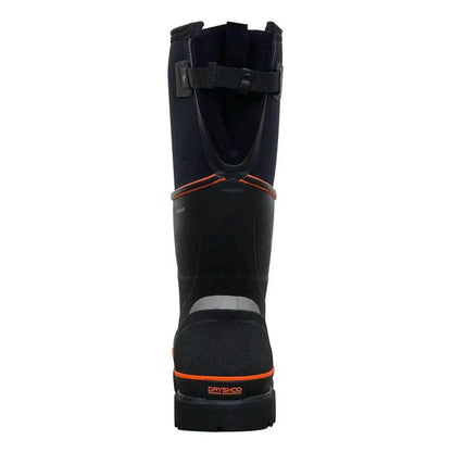 Dryshod Unisex Steel-Toe Max Gusset CSA High Black/Orange