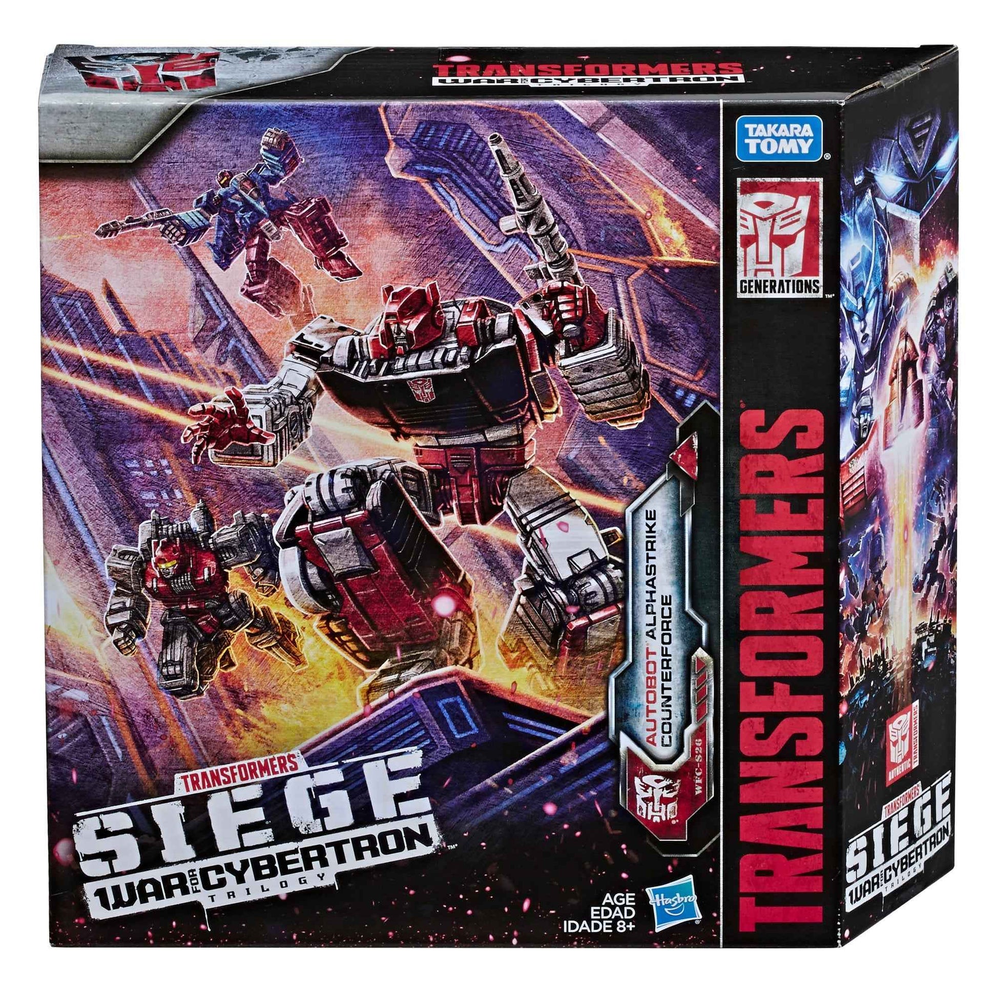 Transformers - Generations War for Cybertron Deluxe WFC-S26 Autobot Alphastrike Counterforce 3-Pack - Final Strike