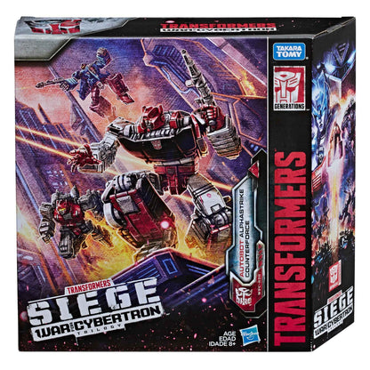 Transformers - Generations War for Cybertron Deluxe WFC-S26 Autobot Alphastrike Counterforce 3-Pack - Final Strike
