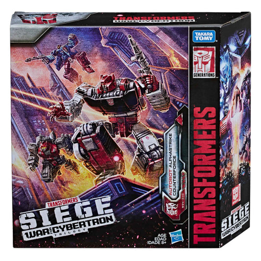Transformers - Generations War for Cybertron Deluxe WFC-S26 Autobot Alphastrike Counterforce 3-Pack - Final Strike