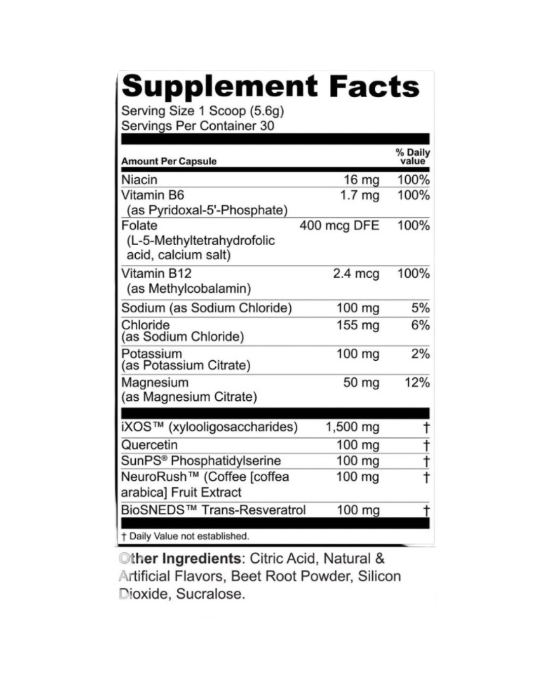 MYQ Brain Food Electrolytes for Enhanced Focus and Hydration