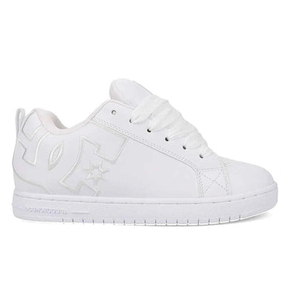 DC Shoes 'Court Graffik' Shoes - White/White