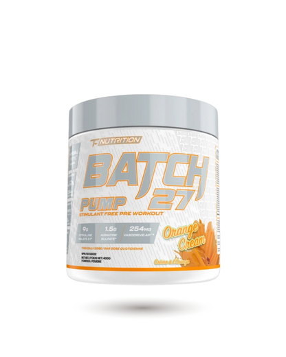 TC Nutrition Batch 27 Pump Stim Free Pre-Workout