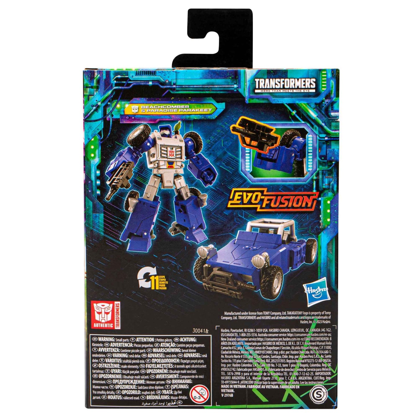 Transformers Legacy Evolution Deluxe Beachcomber & Paradise Parakeet - Reissue