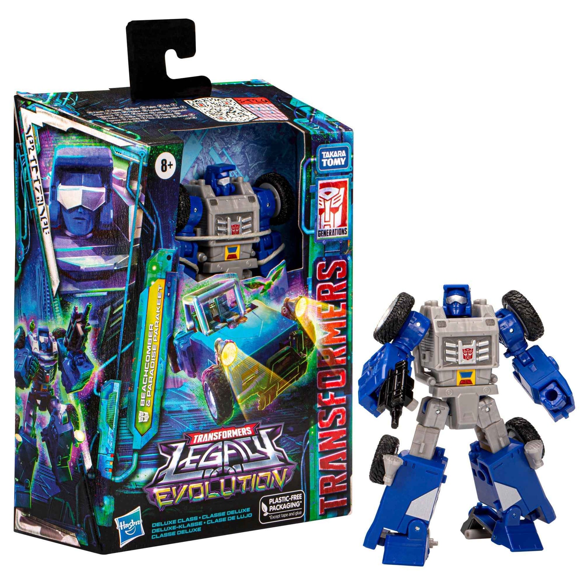 Transformers Legacy Evolution Deluxe Beachcomber & Paradise Parakeet - Reissue