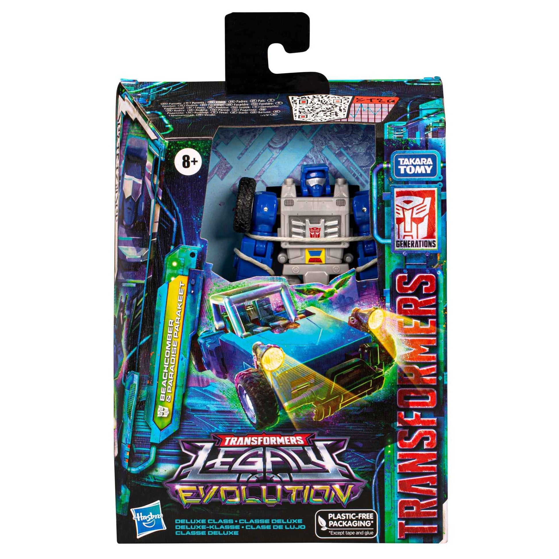 Transformers Legacy Evolution Deluxe Beachcomber & Paradise Parakeet - Reissue