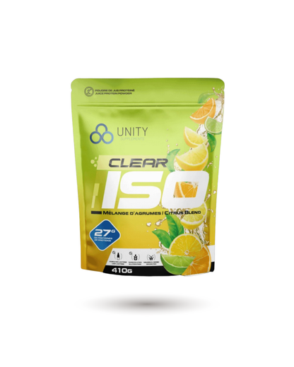 Unity Supplements Clear Protein Powder - Pure Isolate for Optimal Recovery