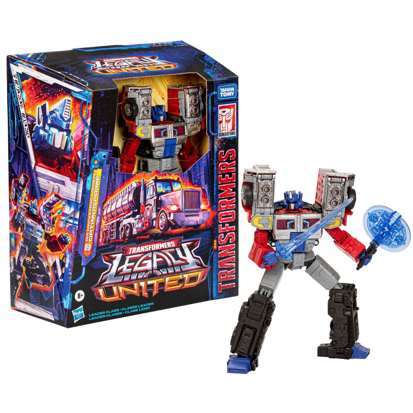 Transformers G2 Universe Optimus Prime - Legacy United Leader Class Laser Edition