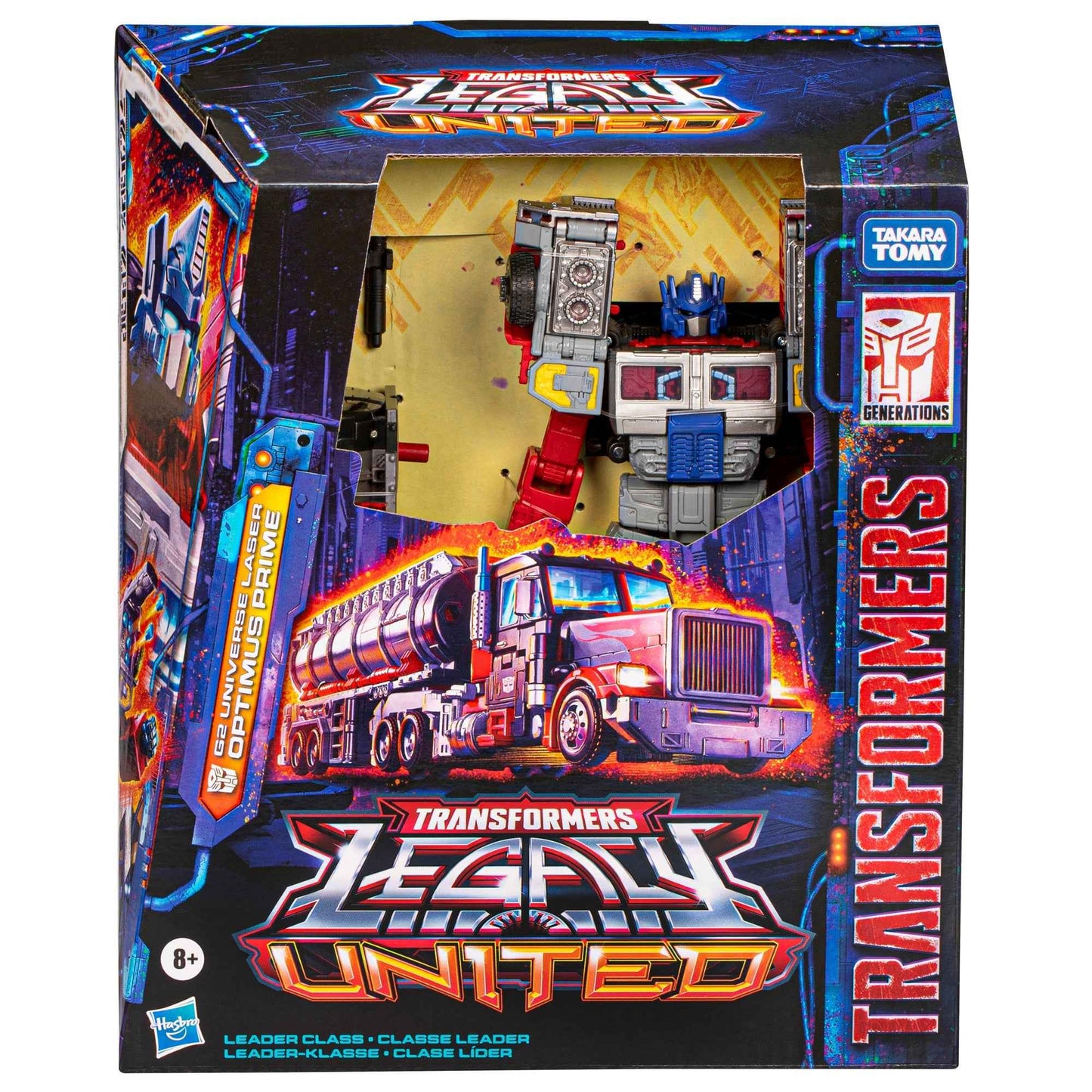 Transformers G2 Universe Optimus Prime - Legacy United Leader Class Laser Edition