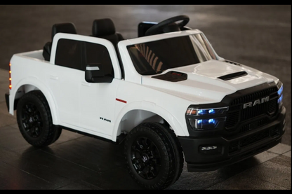 2026 Dodge Ram Kids Ride On Car 24V 2 Seater with Remote Control