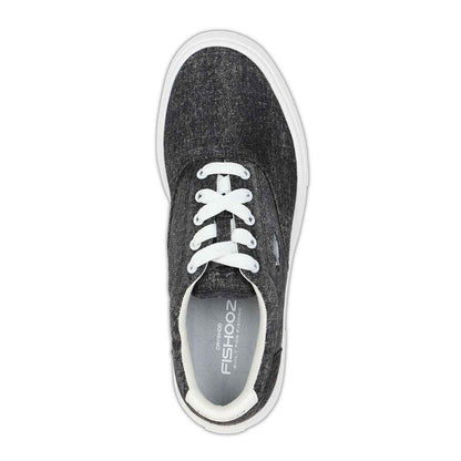 Fishooz Men's Sunwashed Lace Black/White