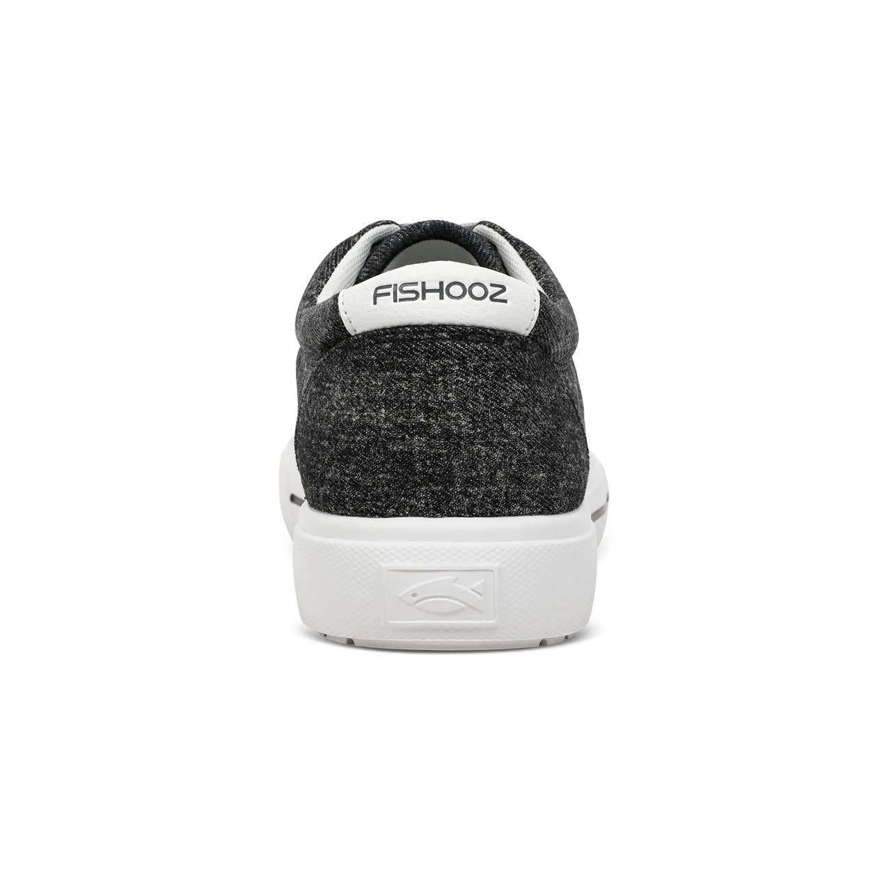 Fishooz Men's Lace Shoes - Sunwashed Lace Black/White