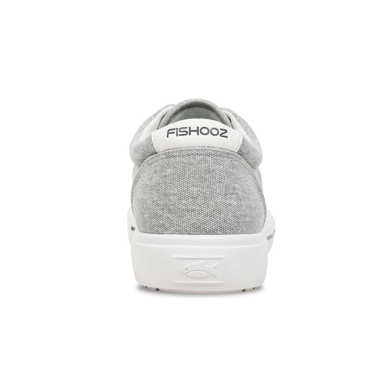 Fishooz Men's Grey/White Lace Sneakers - Sunwashed Comfort and Style