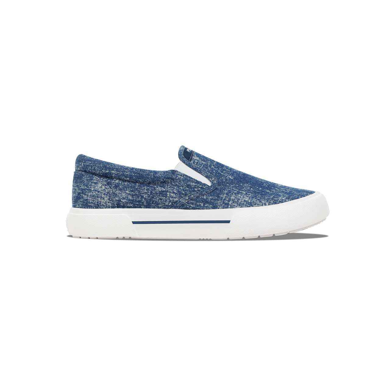 Fishooz Men's Sunwashed Slip-On Navy/White