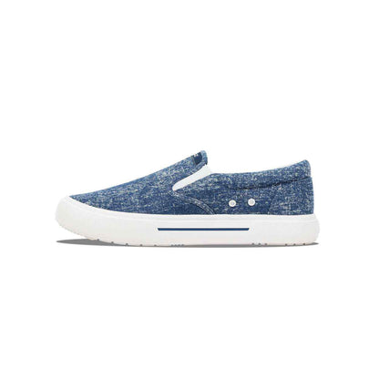 Fishooz Men's Sunwashed Slip-On Navy/White