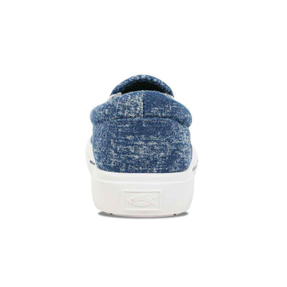 Fishooz Men's Sunwashed Slip-On Navy/White
