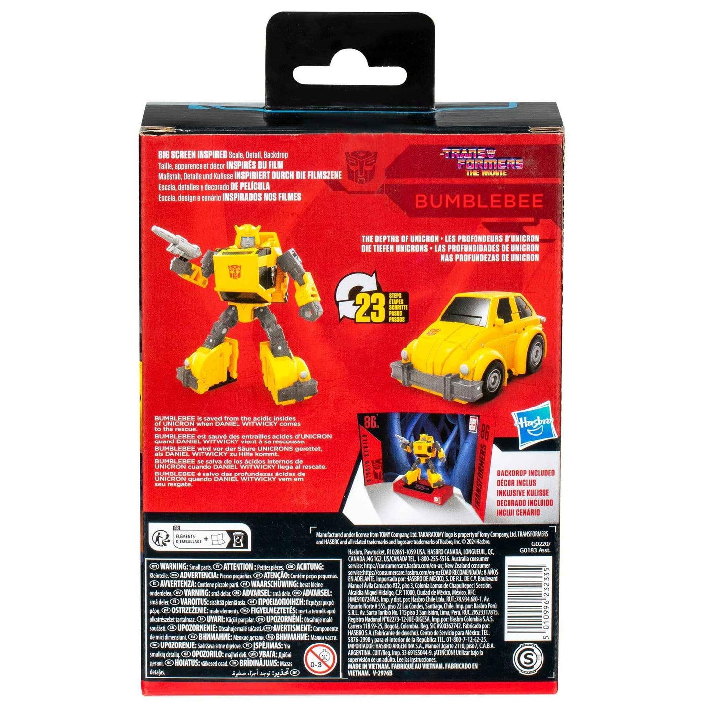 Transformers Studio Series Deluxe The Transformers: The Movie 86-29 Bumblebee